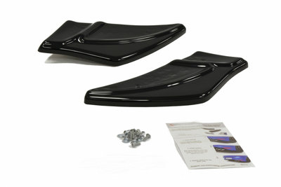 Maxton Design Rear Side Splitters Versie.2 Geschikt Voor Volkswagen golf 7 R R20 