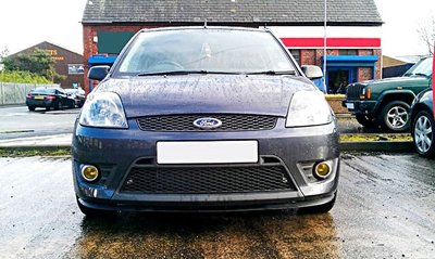 Voorspoiler Spoiler Ford Fiesta Mk6 01 t/m 08