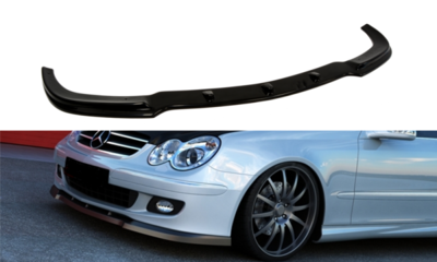 Maxton Design Mercedes CLK W209 2006 t/m 2009 Voorspoiler Spoiler Splitter