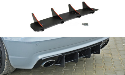 Maxton Design Audi RS3 8V Racing Centre Rear Splitter