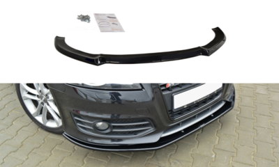 Maxton Design Audi S3 8p Facelift 2009 / 2013 Voorspoiler Spoiler Splitter Versie 1