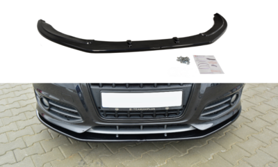 Maxton Design Audi S3 8p Facelift 2009 / 2013  Voorspoiler Spoiler Splitter Versie 2