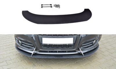 Racing Splitter Voorspoiler Spoiler Audi S3 8P Facelift 2009 t/m 2013