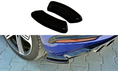 Maxton Design Rear Side Splitters Geschikt Voor Volkswagen Golf 7 R R20 Facelift 