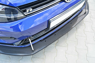 Maxton Design Racing Splitter Voorspoiler Spoiler Geschikt Voor Volkswagen Golf 7 R R20 Facelift 