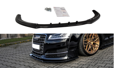 Maxton Design Audi S8 D4 Versie 1 Vanaf 2013 Voorspoiler Spoiler Splitter