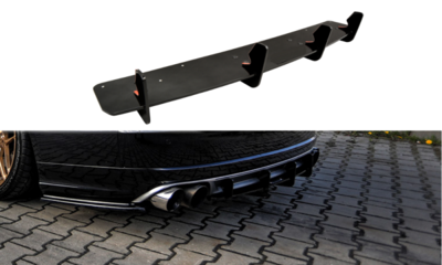 Maxton Design Racing Centre Rear Splitter Audi S8 D4 Vanaf 2013