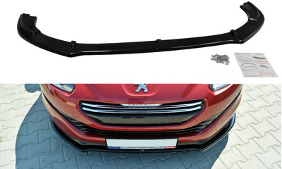 Maxton Design  Peugeot RCZ Facelift Voorspoiler Spoiler Splitter Versie 1