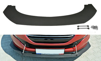 Racing Splitter Voorspoiler Spoiler Peugeot RCZ Facelift