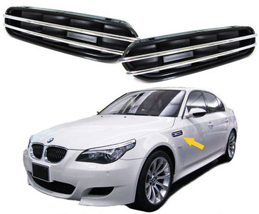 Passend Voor Bmw 5-serie E60 E61 M5 Look Kieuwen Luchtinlaat