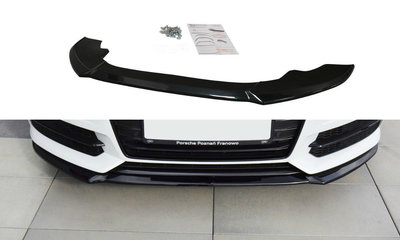 Maxton Design Audi S6 / A6 C7 S-LINE FACELIFT Voorspoiler Spoiler Splitter Versie 1 