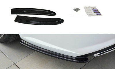 Maxton Design Audi S6 / A6 C7 S-line FACELIFT Avant Rear Side Splitters 