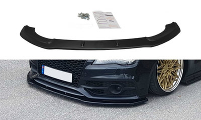 Maxton Design Audi S7 / A7 S-Line Voorspoiler Spoiler Splitter Versie 2