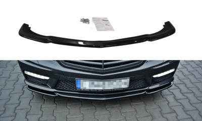 Maxton Design Mercedes E63AMG E63 AMG W212 Voorspoiler Spoiler Splitter Versie 1