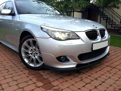 Bmw 5 Serie E60 E61 M Pakket Voorspoiler Spoiler Splitter Carbon Look Versie 1