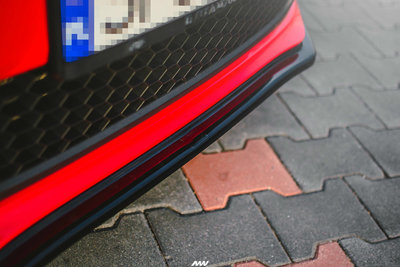 Maxton Design Voorspoiler Spoiler Splitter Versie 1 Geschikt Voor Volkswagen Polo GTI 6R 