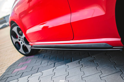 Maxton Design Sideskirt Diffuser Geschikt Voor Volkswagen Polo GTI 6R 