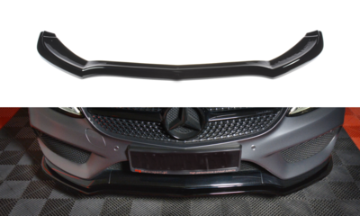 Maxton Design Mercedes C205 Coupe AMG Line Voorspoiler Spoiler Splitter Versie 1