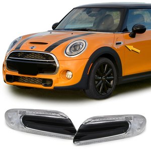 Mini Cooper F56 Led knipperlichten zwarte afdekking