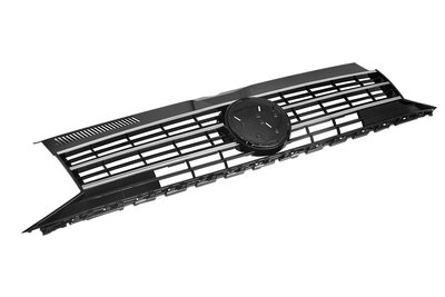 Sport Grill Hoogglans Zwart met Chrome strip Geschikt Voor Volkswagen Transporter Multivan T6 GP 