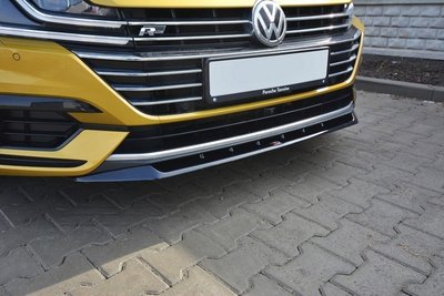 Maxton Design Volkswagen Arteon R Line Voorspoiler Spoiler Splitter Versie 2