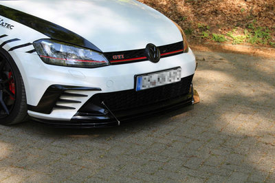 Maxton Design Racing Splitter Voorspoiler Spoiler Geschikt Voor Volkswagen Golf 7 GTI Clubsport 
