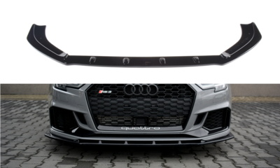 Audi RS3 8V Limousine Facelift Voorspoiler Spoiler Splitter Versie 1