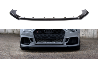 Maxton Design Audi RS3 8V Limousine Facelift Voorspoiler Spoiler Splitter Versie 2