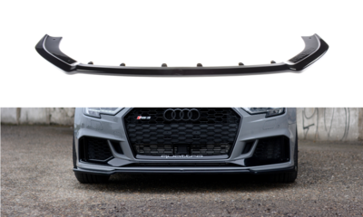 Audi RS3 8V Limousine Facelift Voorspoiler Spoiler Splitter Versie 2