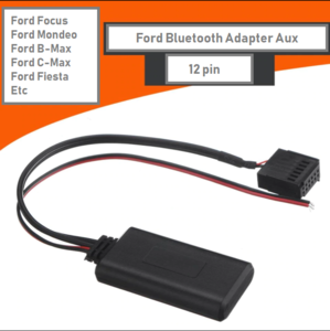 Ford Bluetooth Audio Streaming Aux Module Adapter kabel Cd 6000 Cd6006 Focus B-Max C-Max Fiesta Transit Mondeo 