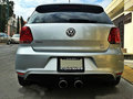 Volkswagen Polo 6R GTI R32 Look achterbumper inzetstuk