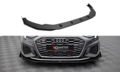 Maxton Design Audi S3 / A3 8Y S Line Voorspoiler Spoiler Splitter Pro Street + Flaps