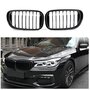 Bmw 7 Serie G11 G12 Sport Nieren / Grill Hoogglans Enkele Spijl Hoogglans Zwart