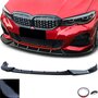 Bmw 3 Serie G20 G21 M Pakket Cup Spoiler Voorspoiler Splitter Lip  Hoogglans Zwart