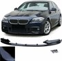 Bmw 5 Serie F10 F11 M Pack Spoiler Voorspoiler Splitter Lip Hoogglans Zwart