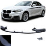 Bmw 2 serie F22 F23 M Pack Splitter Spoiler Voorspoiler Hoogglans Zwart