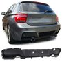 Bmw 1 Serie F20 F21 Achterbumper Diffuser Mat Zwart 135i Look