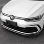 Volkswagen Golf 8 MK8 R Line Cup Spoiler Voorspoiler Splitter Lip Hoogglans Zwart