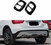 Mercedes GLA X115 AMG Look Black uitlaat trim tip