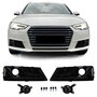 Audi A4 B9 2015 t/m 2019 Honingraat Grill Afdekkap Mistlampen Glans Zwart