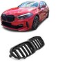 Bmw 1 Serie F40 F41 Sport Nieren / Grill Hoogglans Dubbele Spijl Mat Zwart