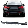 Bmw 4 serie F32 F33 F36 M Pakket Achterbumper Diffuser Mat Zwart Uitlaat L en R Uitsparing M Performance Look 