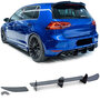 Volkswagen Golf 7 R20 R Diffuser Splitter Achterbumper Spoiler Styling