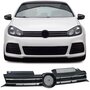 Volkswagen Golf 6 Sport Grill Hoogglans Zwart met Chrome Bies R20 R Line Look 