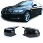 BMW 5 Serie F10 F11 M5 Look Wing Spiegelkappen Hoogglans Zwart