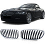 Bmw Z4 E85 E86 Roadster Coupe Sport Nieren / Grill Chrome Mat Zwart