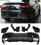 Mercedes GLE C292 Coupe 63AMG Look Black Uitlaat Sport Diffuser Hoogglans Zwart