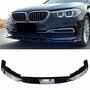 BMW 5 Serie G30 G31 Luxury Line Splitter Spoiler Voorspoiler Hoogglans Zwart 