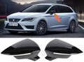Seat Leon 5F Spiegel Spiegelkap Spiegelkappen Hoogglans Zwart Cupra FR Look