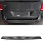Passend Voor Mercedes Vito W447 Vanaf 2014 Achterbumper Bumper Bescherming Lijst Dark Chrome Rubber